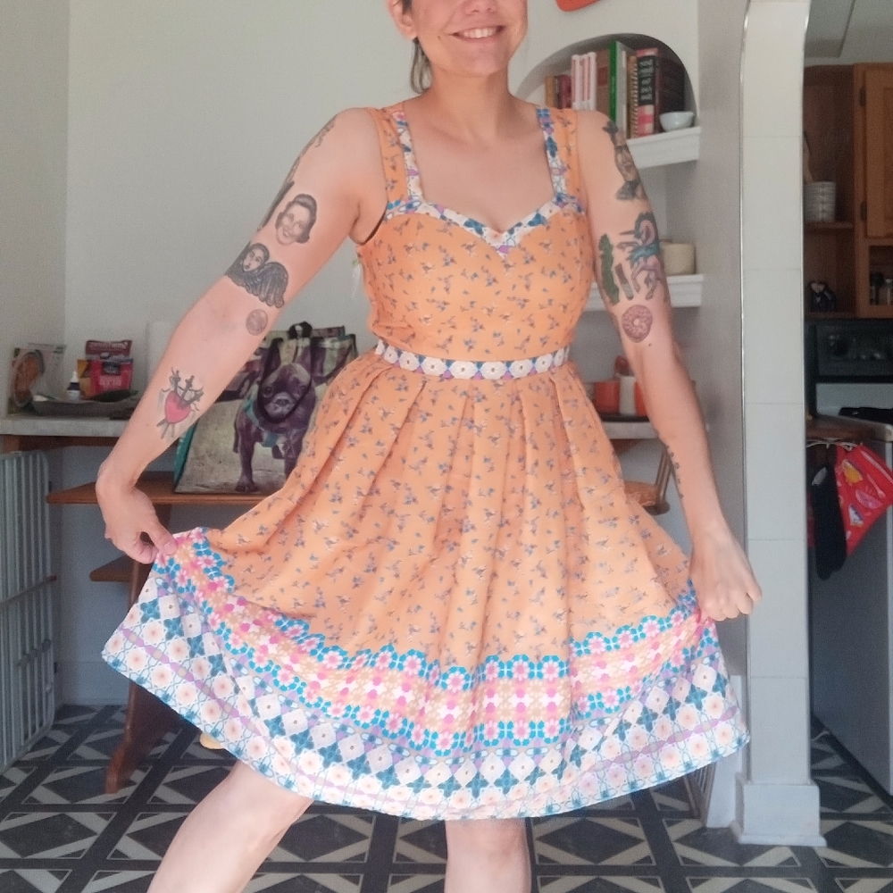 Modcloth Medium flare dress